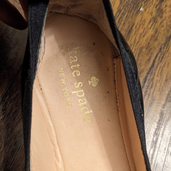 Kate Spade Patent Leather Bow Ballet Flats - Picture 7 of 9
